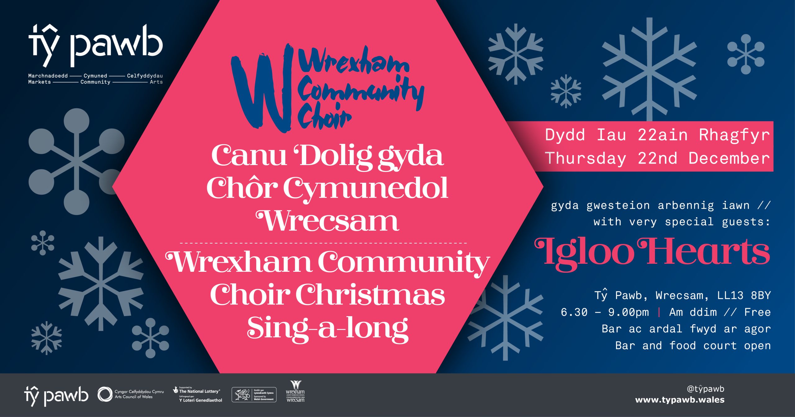Wrexham Community Choir Poster