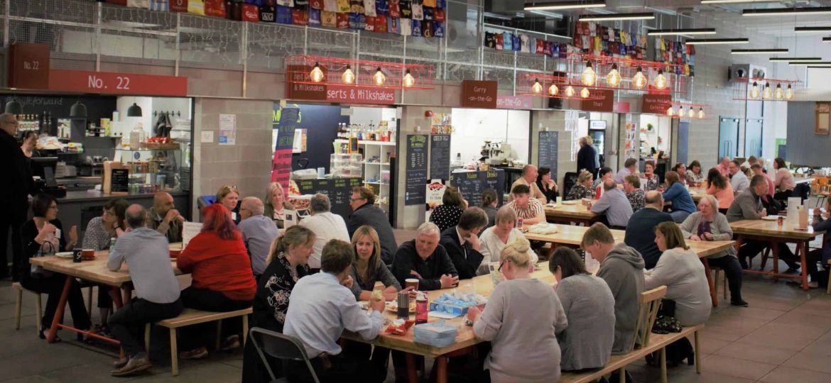 food court