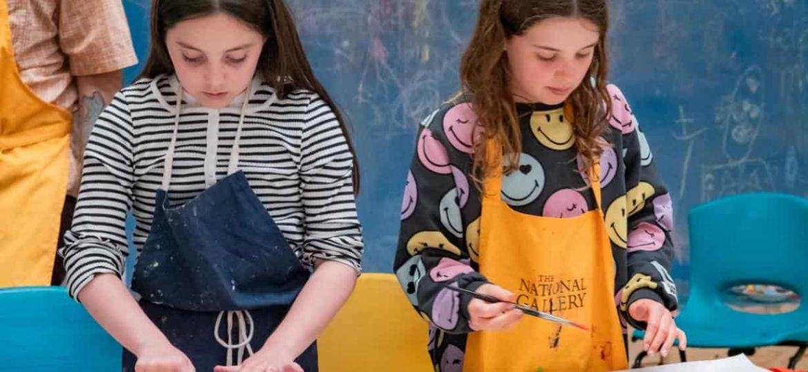 Family Paper Marbling