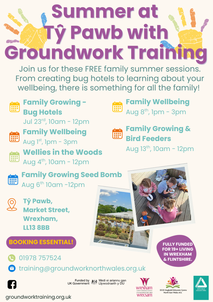 Summer at Ty Pawb with Groundwork Training