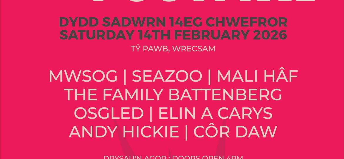 Dydd Miwsig Cymru Gwyl Dyfodol Poster